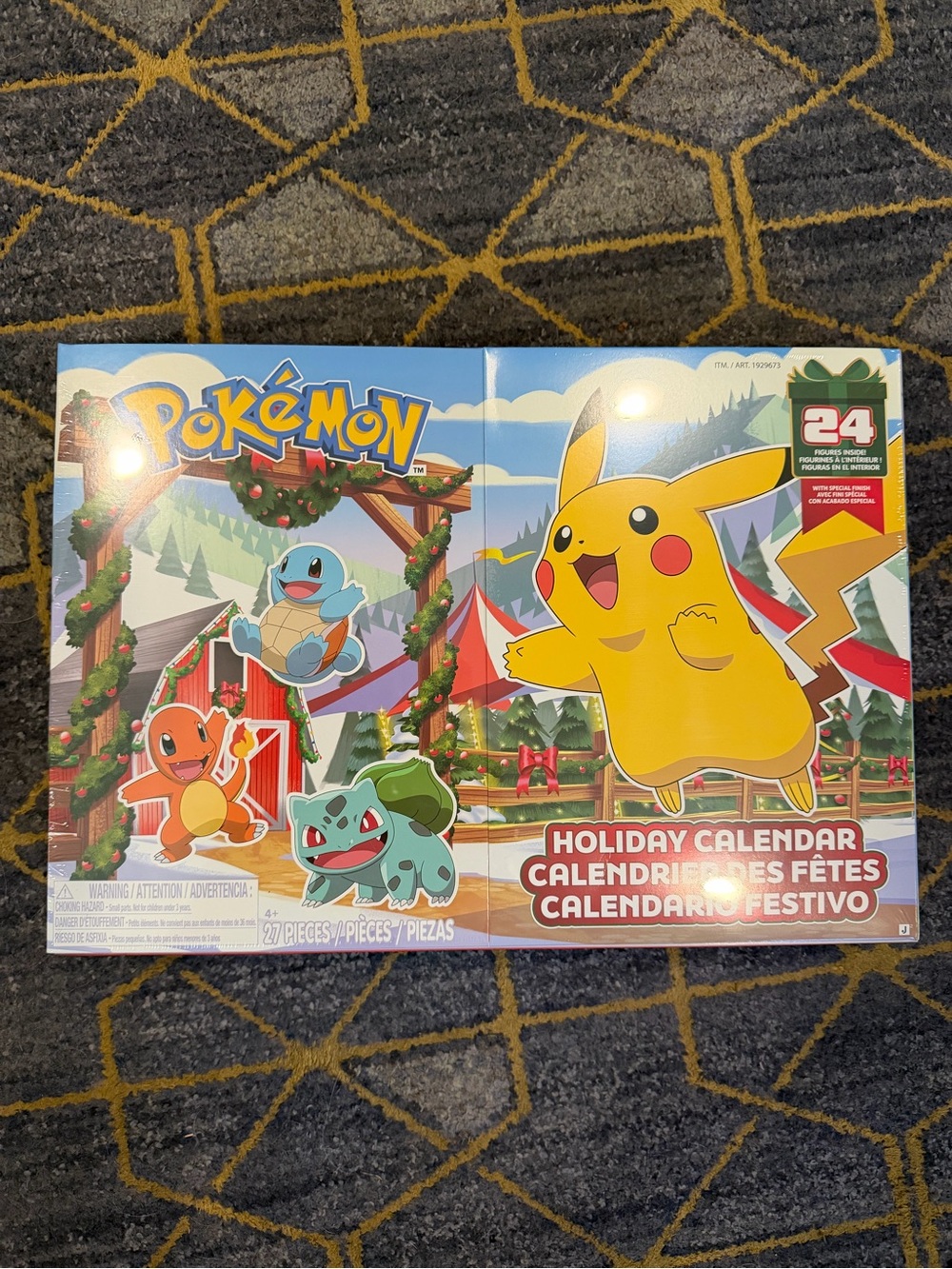 Pokémon 2026 Holiday Advent Calendar 24 Gifts Jazwares New Sealed Exclusive Rare